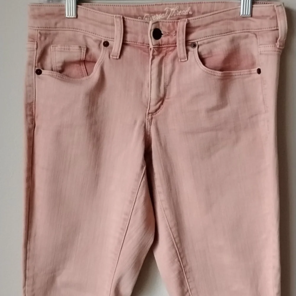 Universal Thread Pink Denim Stretchy Jeans